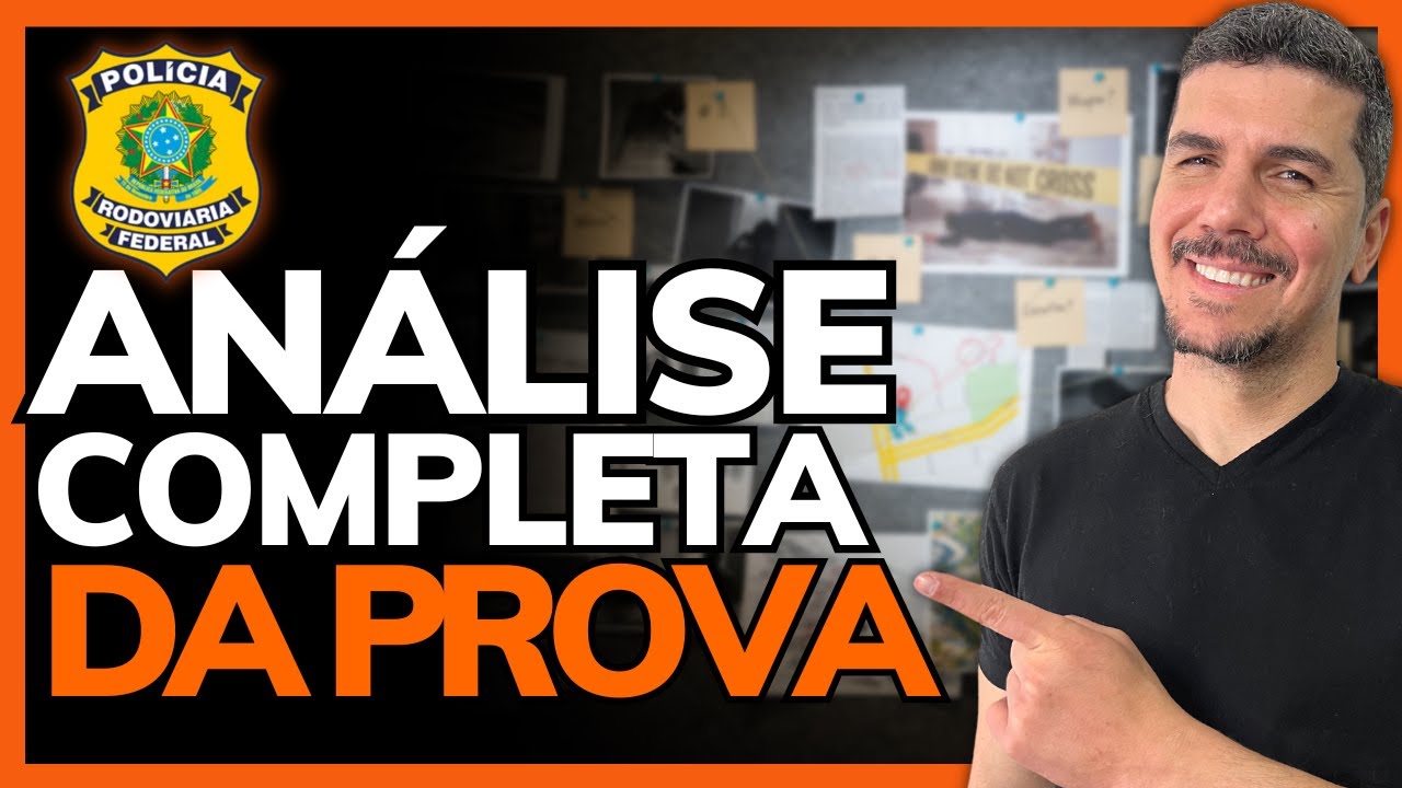 COMO FOI A PROVA DA PRF 2021 [AN&Aacute;LISE COMPLETA]