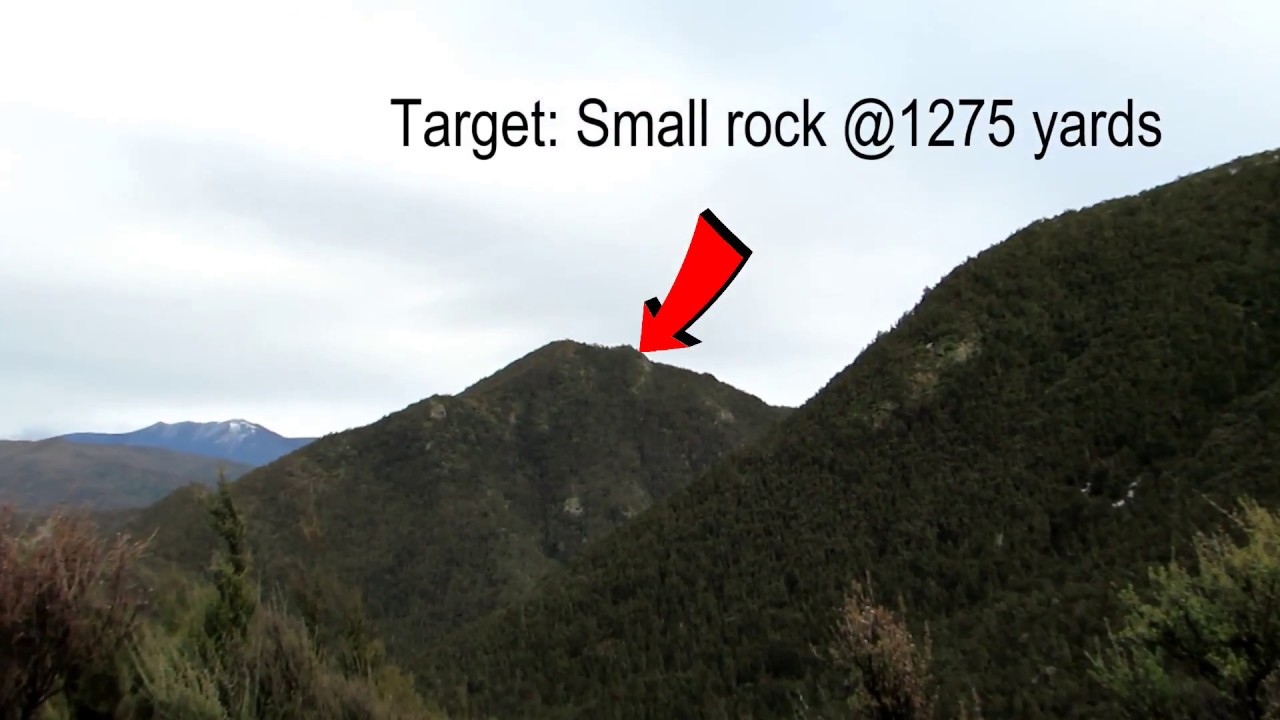 Shooting Small rock at 1,275 yards (full version)