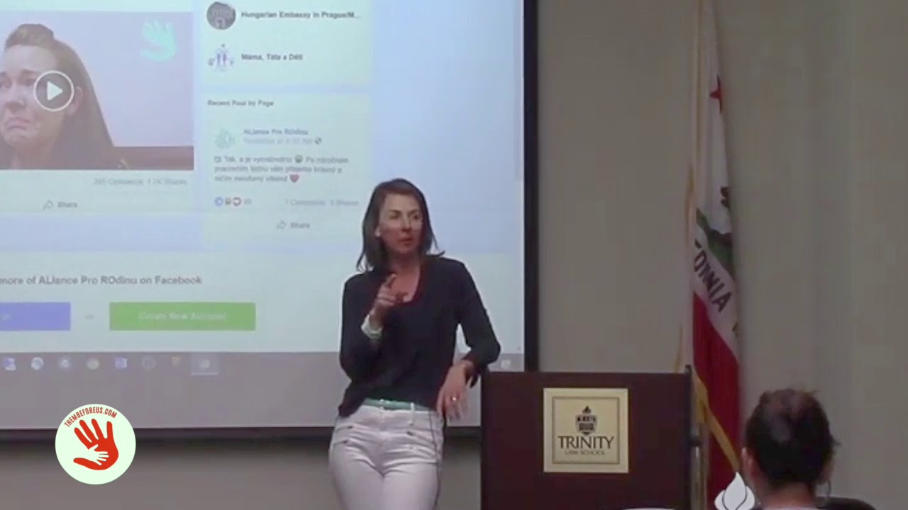 Destroying the narrative that opposing gay marriage equals bigotry | Katy Faust @ Trinity Law School