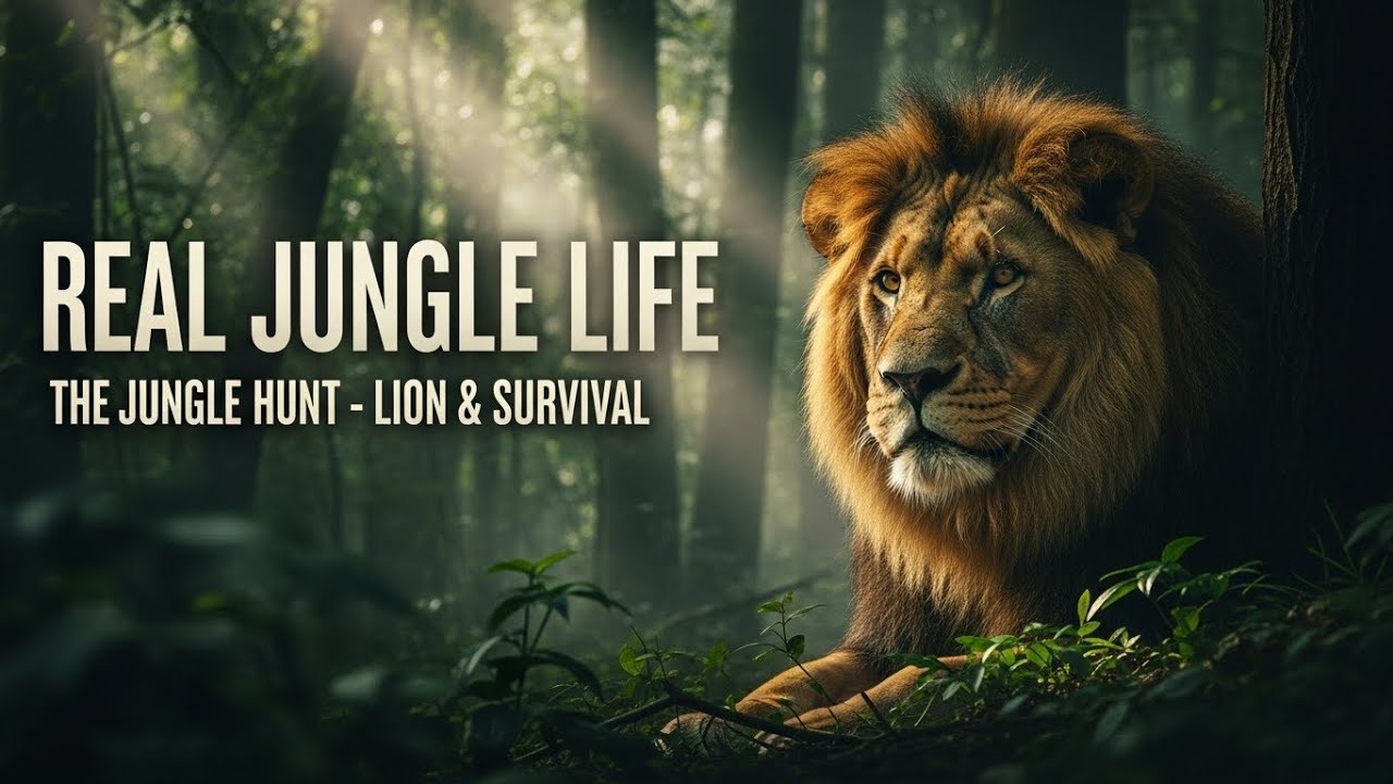 “Real Jungle Life | The Jungle Hunt – Lion & Survival in the Wild”
