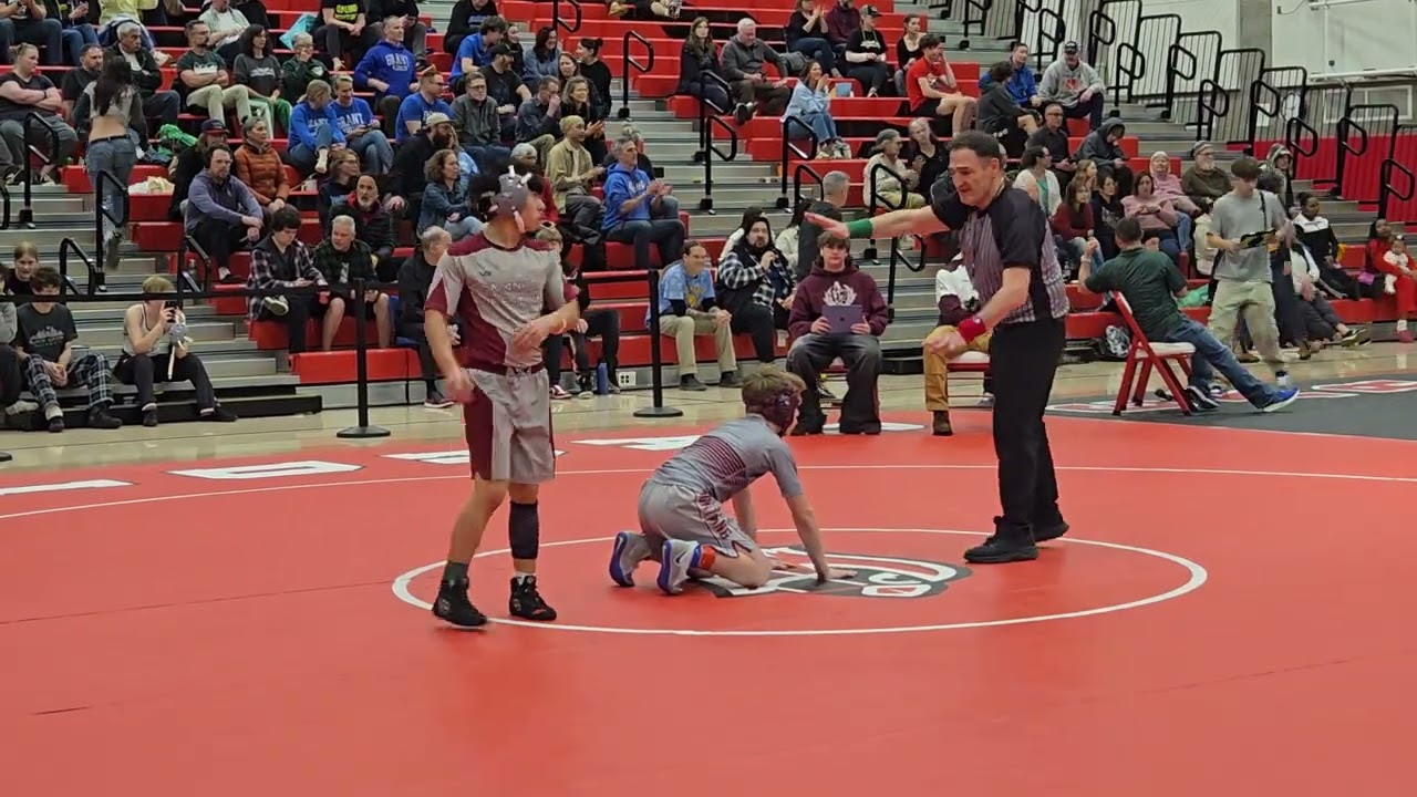 OSAA 6A PIL Districts - Canyon Harrison vs Kai Sirisombath 113 lbs - Franklin 5th and 6th place 