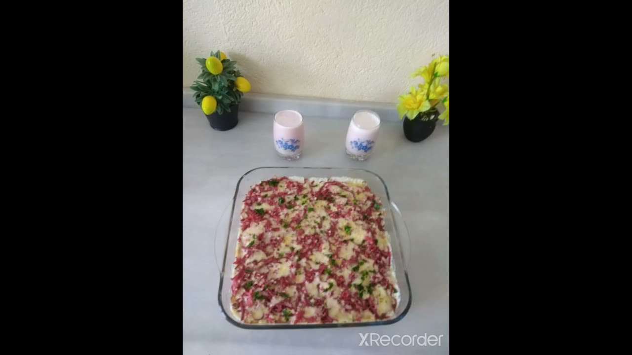 أكلة بسيطة وسريعة صينية البطاطا مع المرتديلا  وتحضريها بعشر 10دقائق 🍲🥔😋🍲💞