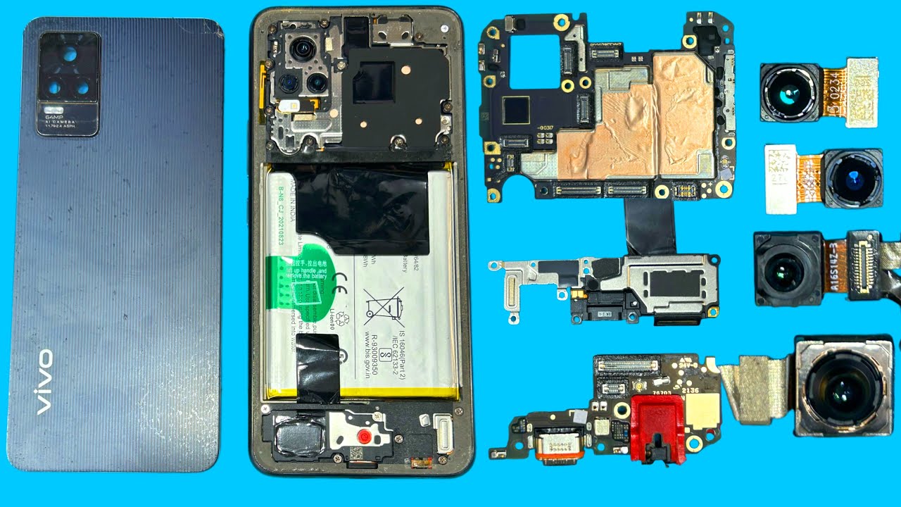 vivo y73 disassembly / vivo y73 back cover open / vivo y73 teardown