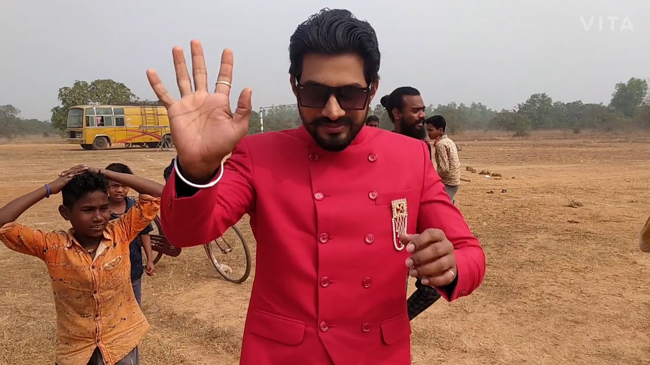 Manav Enjoying with Children || Shooting || Actor || Odia Serial || MangalaCharan || Manav