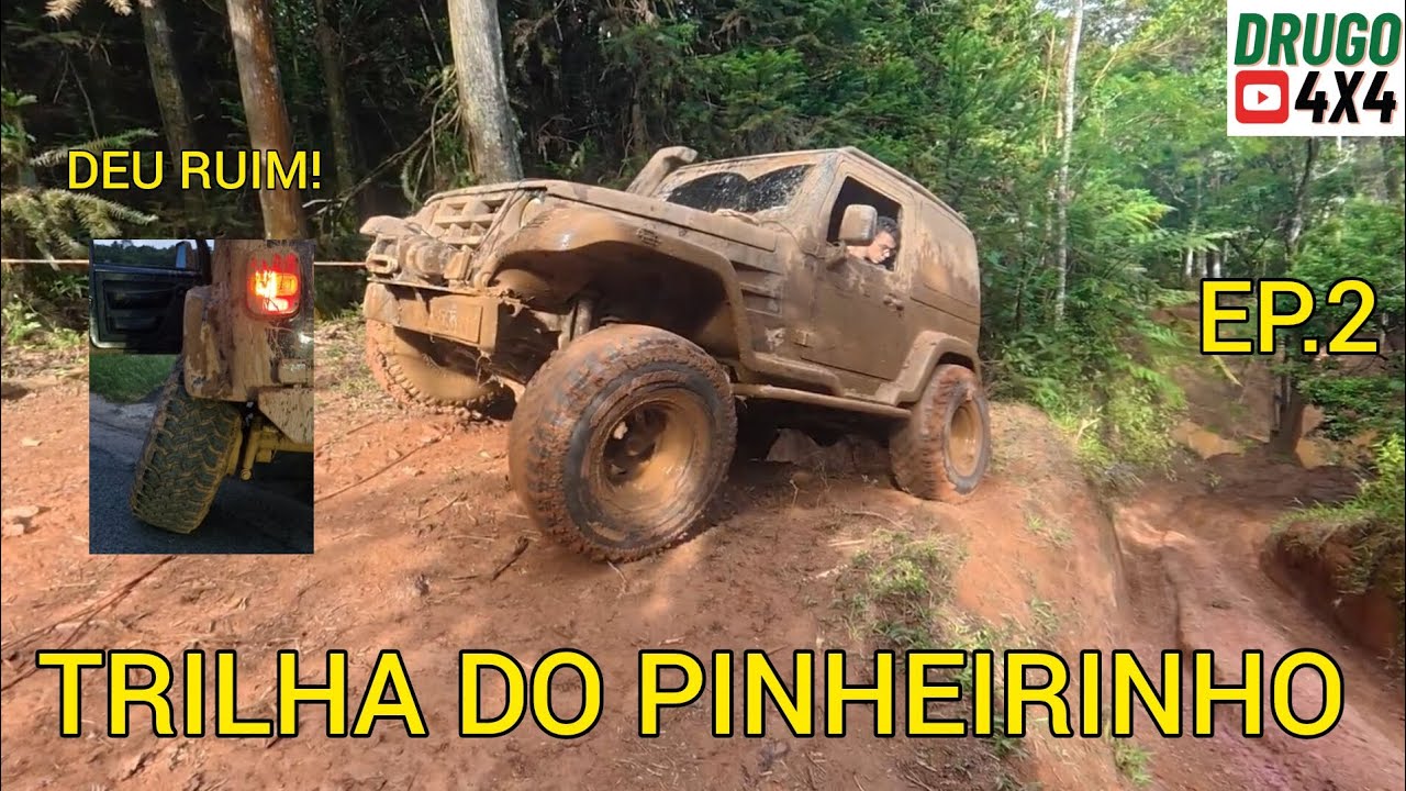 EP2 TRILHA DO PINHEIRINHO | Off-road pesado e roda solta no Troller na estrada 
