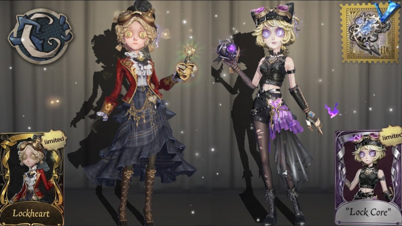 These Skins Are The Same Person? “Lockheart” + “Lock Core” Mechanic Legendary Rank | Identity V