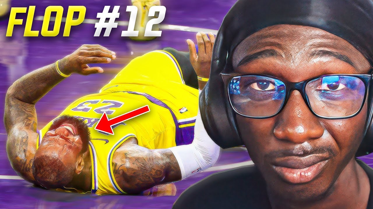 Lebron James Should Win Flopper Of The Year For These Immaculate Flops!