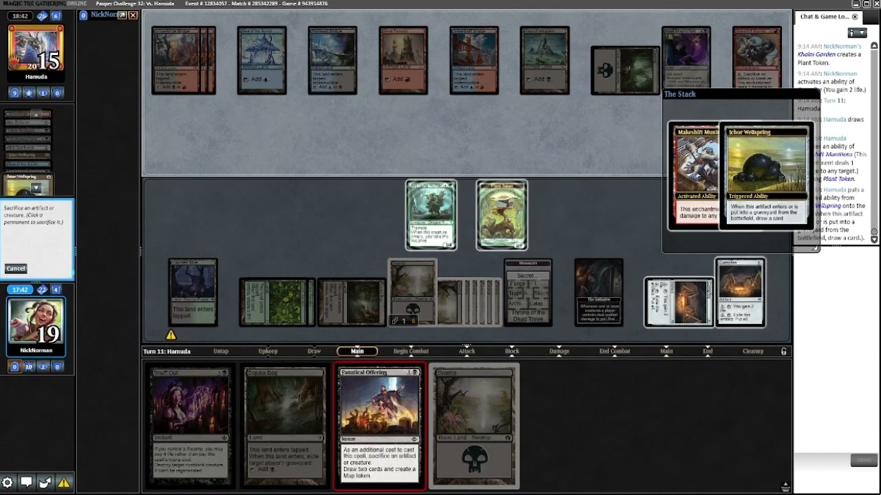 Golgari Gardens Pauper Challenge - 2/27/26 - Split Finals