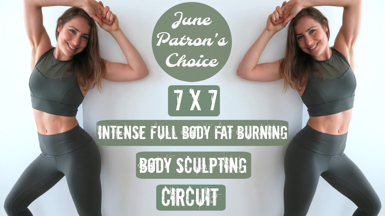 INTENSE Fat Burning Circuit | 7 x 7 | Booty Gains | Get ready to SWEAT!