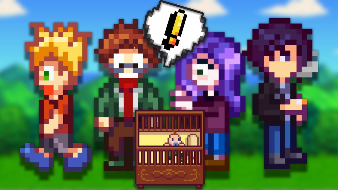 They REACT To The Player Having A BABY In Stardew Valley?