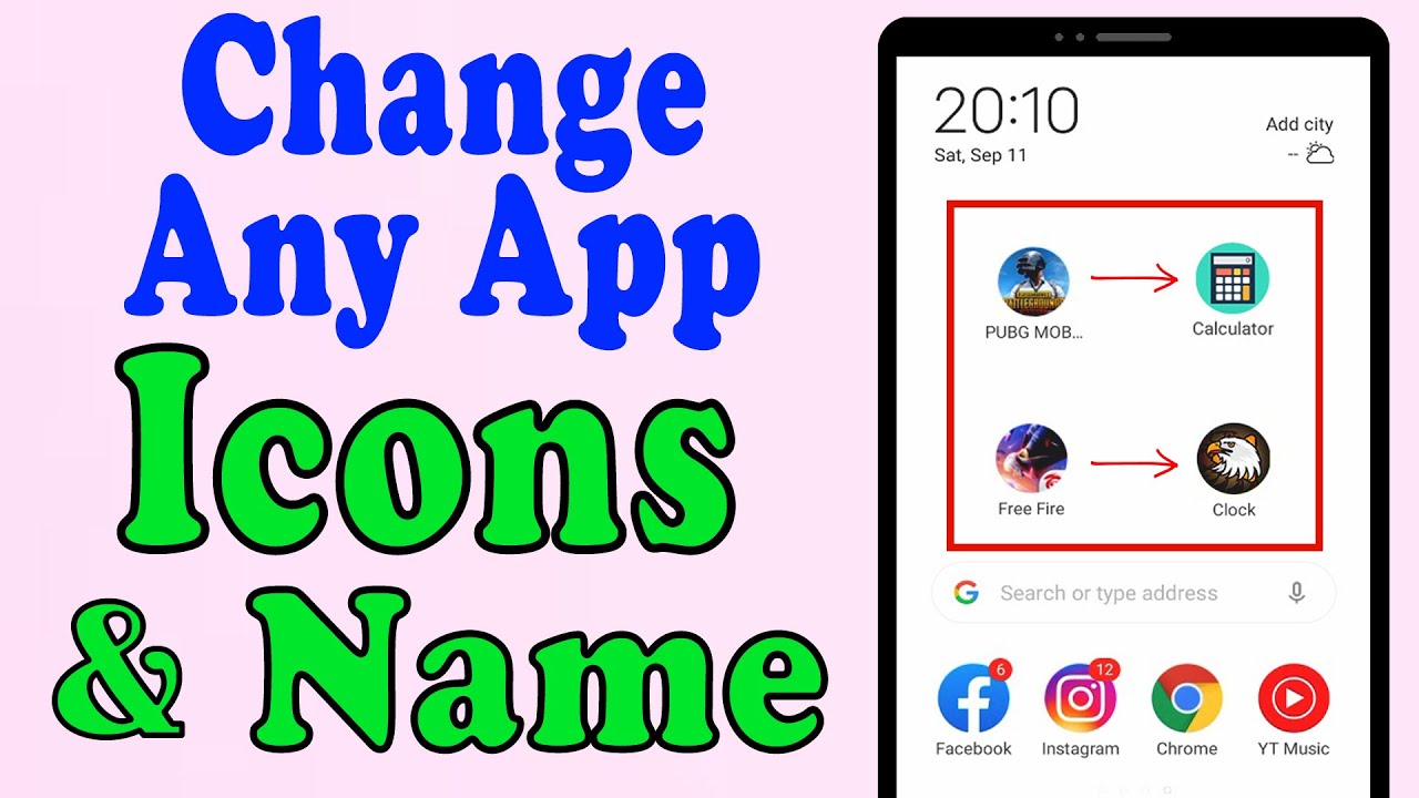 Change App Name and Icon  ||  App logo changer || App name changer || Change application logo/name