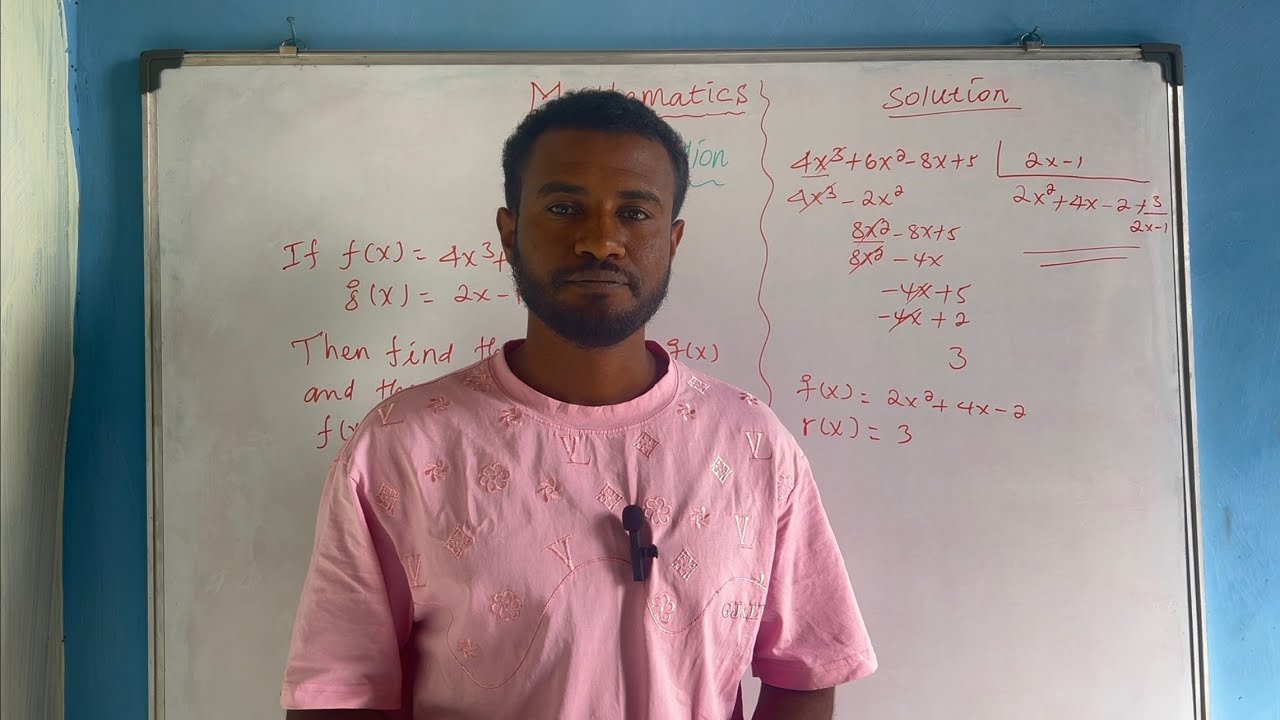 Mathematics long division