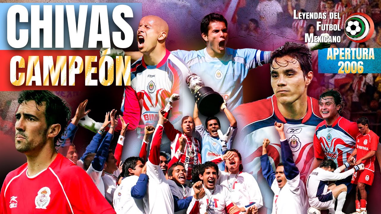 El  PENÚLTIMO TÍTULO de las CHIVAS | Apertura 2006 | 'Bofo', Bravo, Oswaldo, Venado, Ramoncito