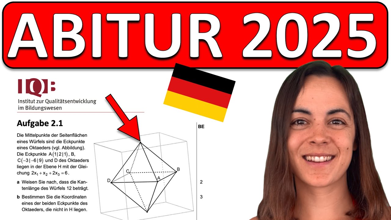 🚀🚀🚀 DIESE AUFGABE KAM IN GANZ DEUTSCHLAND IM ABI | (IQB Aufgabe) Vektoren OHimi LK | ABI 2026