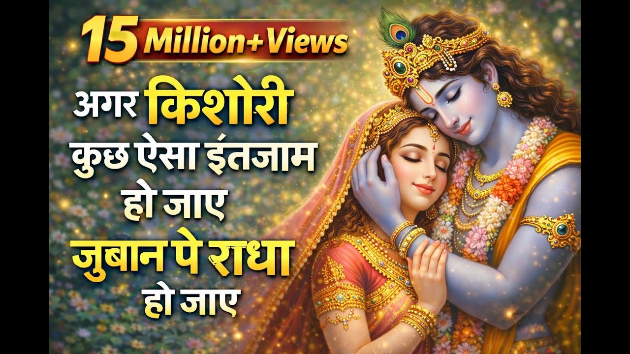 किशोरी कुछ ऐसा इंतज़ाम हो जाए, | Kishori Kuch Aisa Intezam Ho Jaye, Zuban  Radha Krishna Bhajan 2026