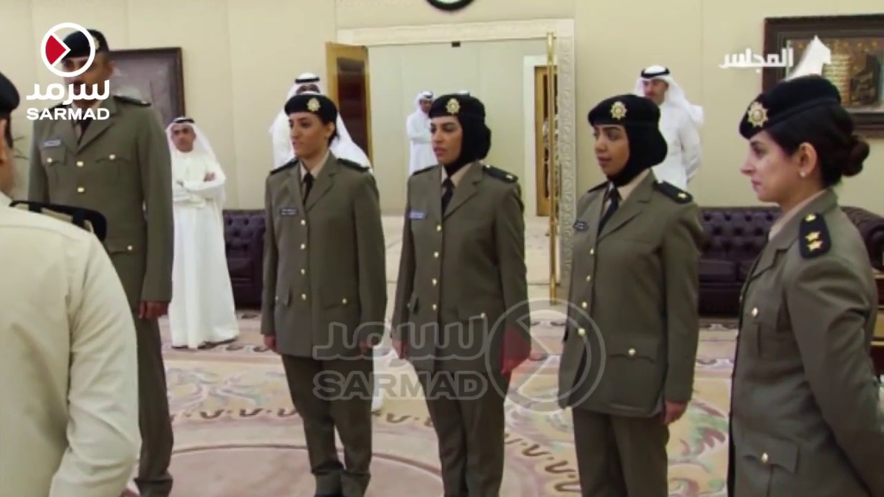 الغانم يستقبل الدفعة الثانية من ضباط الإختصاص وضباط صف حرس المجلس
