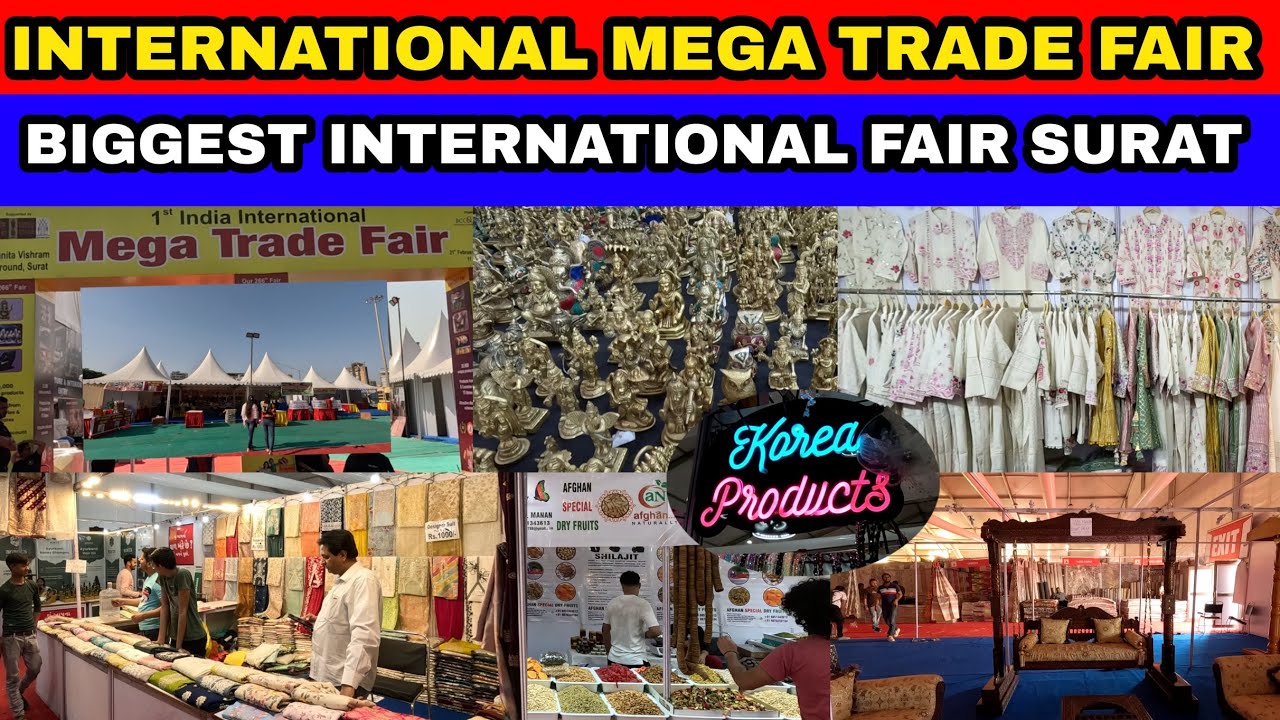 International Mega Trade Fair in Surat | Surat Exhibition 2025 Surat | Biggest Exhibition Surat 2025