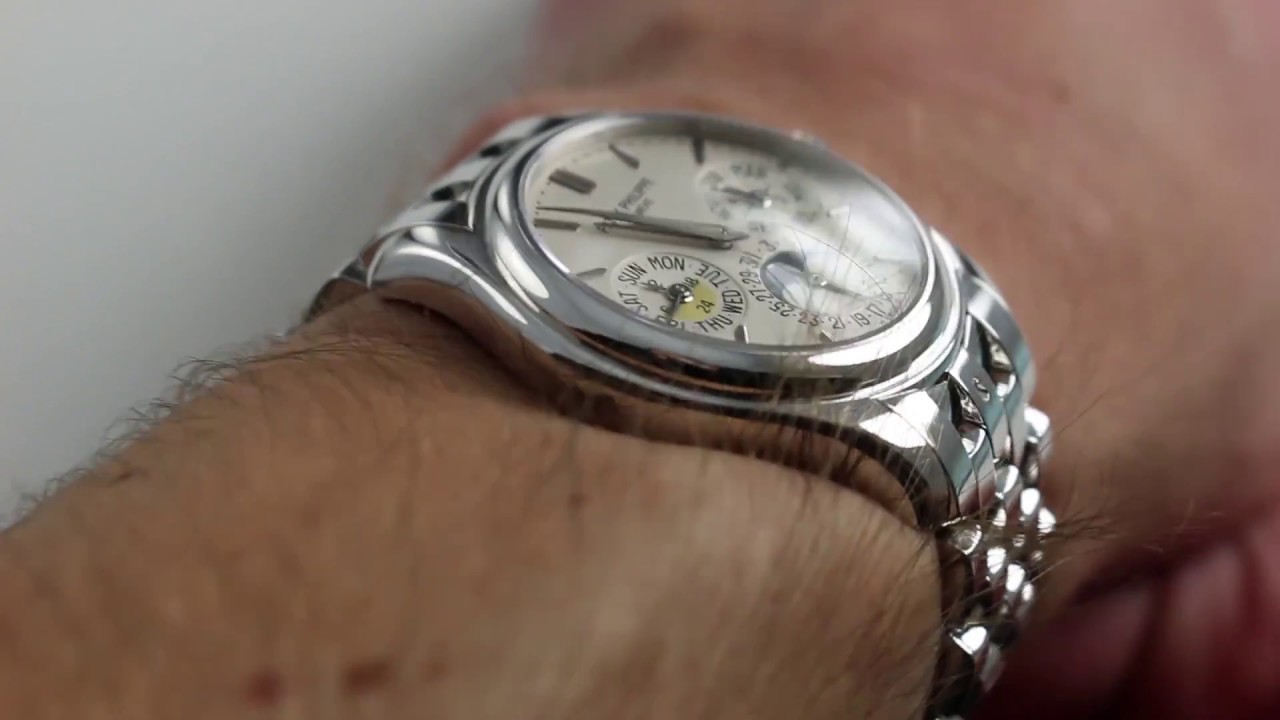 Pre-Owned Patek Philippe Perpetual Calendar 5136/1G Luxury Watch Review