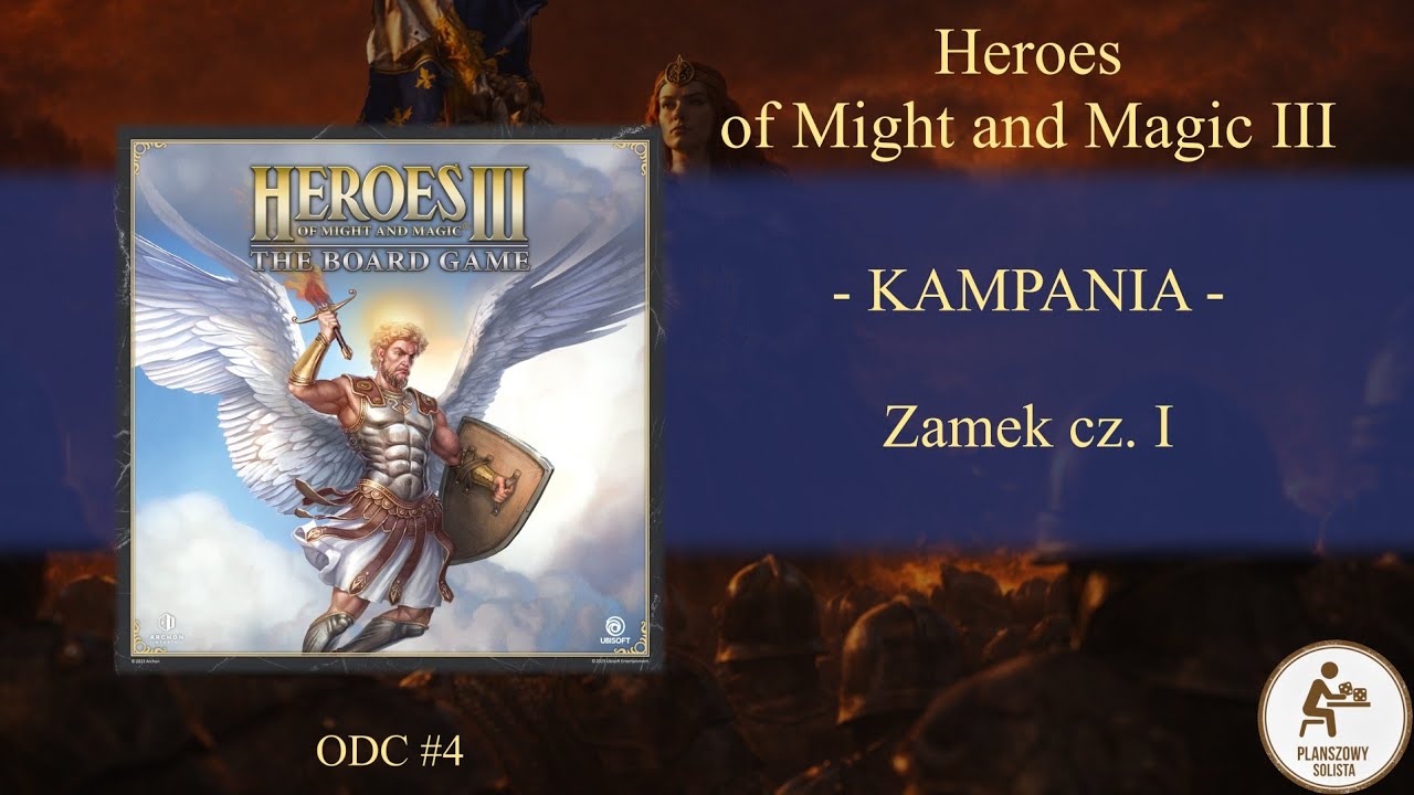 Heroes 3: kampania Zamek - scenariusz I | pełna rozgrywka solo | zasady 