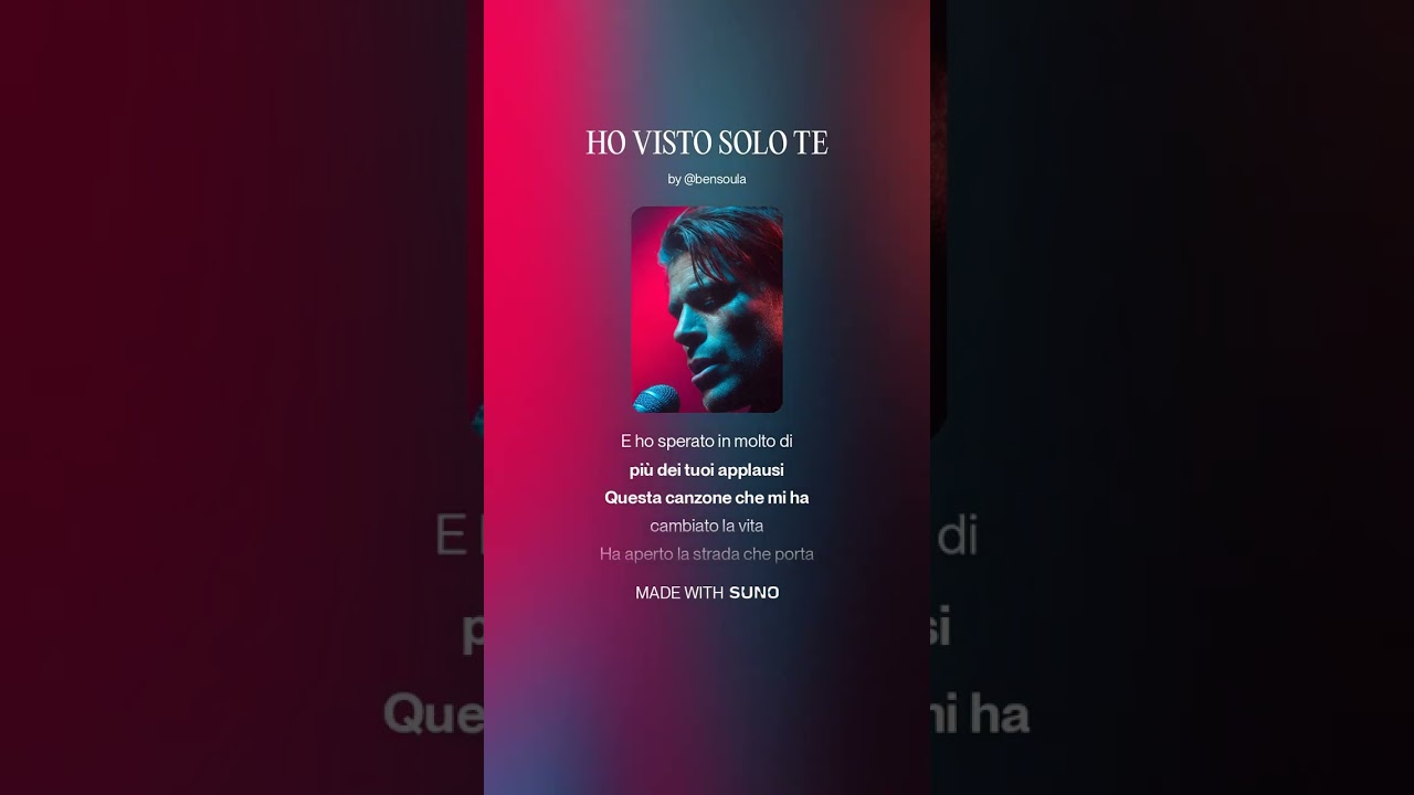 HO VISTO SOLO TE🎤 [Remix Italien] de 