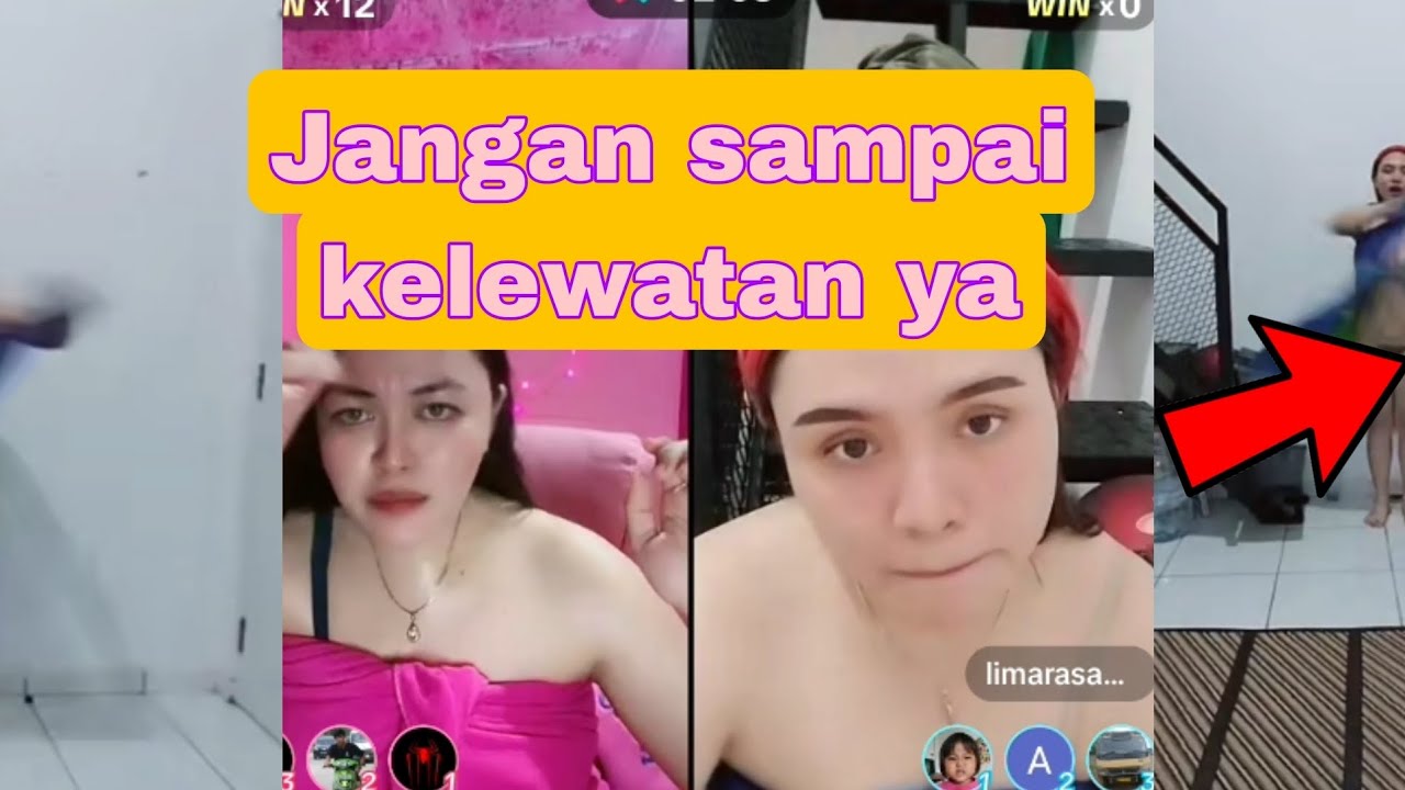 Viral live tik tok bar bar kibas anduk sampai kelihatan anu nya