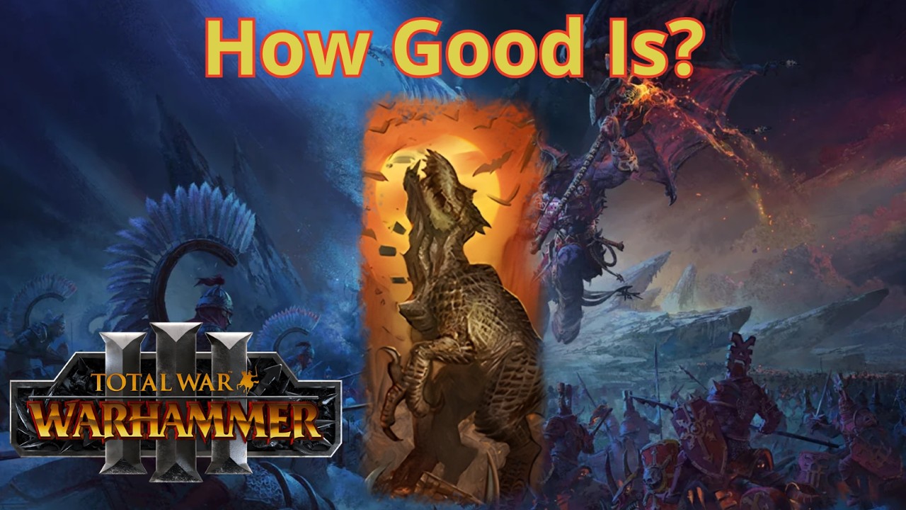How Good Are Feral Carnosaurs in Total War: Warhammer 3?