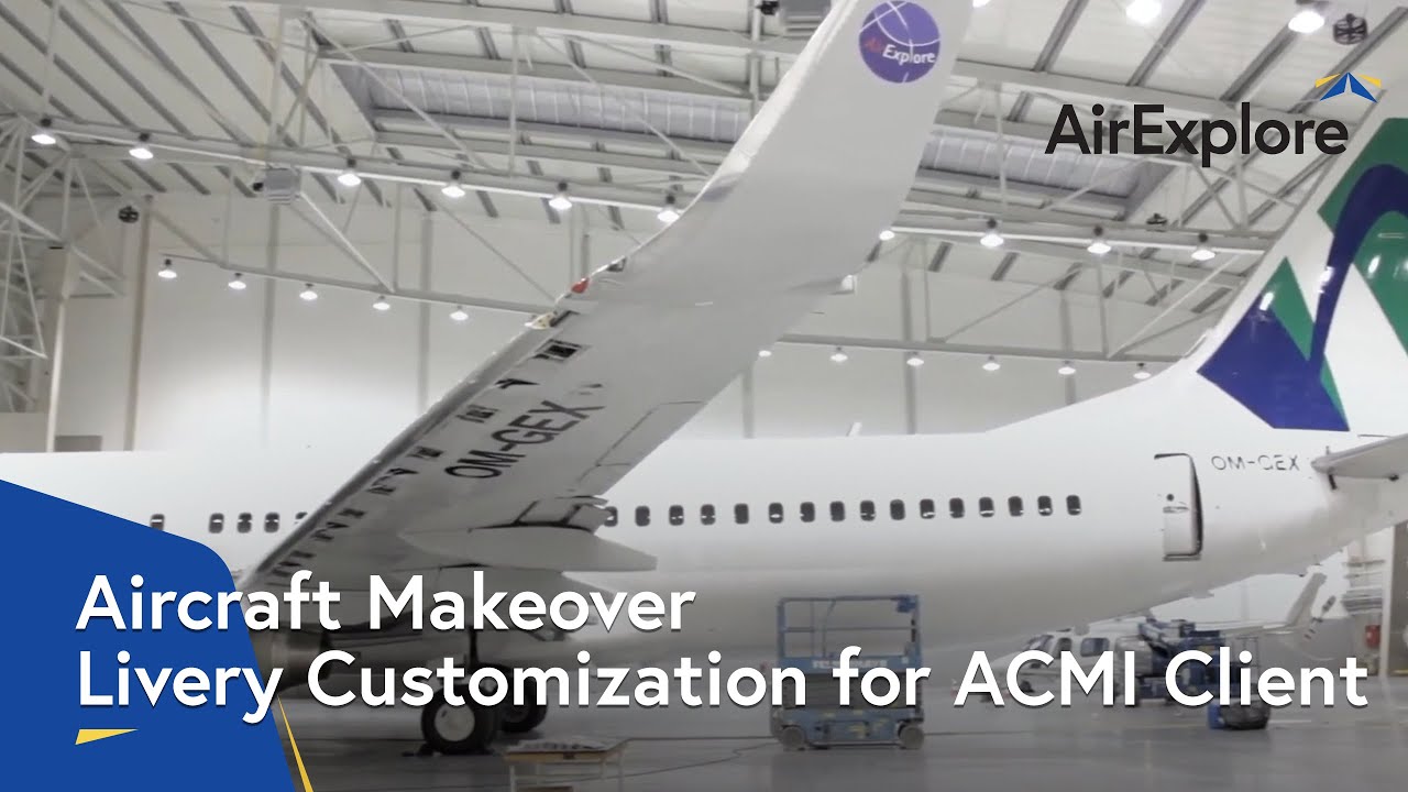 Behind the Scenes of ACMI: AirExplore Aircraft Livery Change &ndash;  Applying a Client Logo