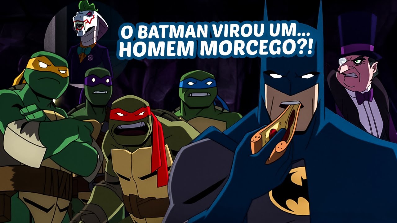 COMO QUE O BATMAN CONSEGUE VENCER AS TARTARUGAS NINJA?