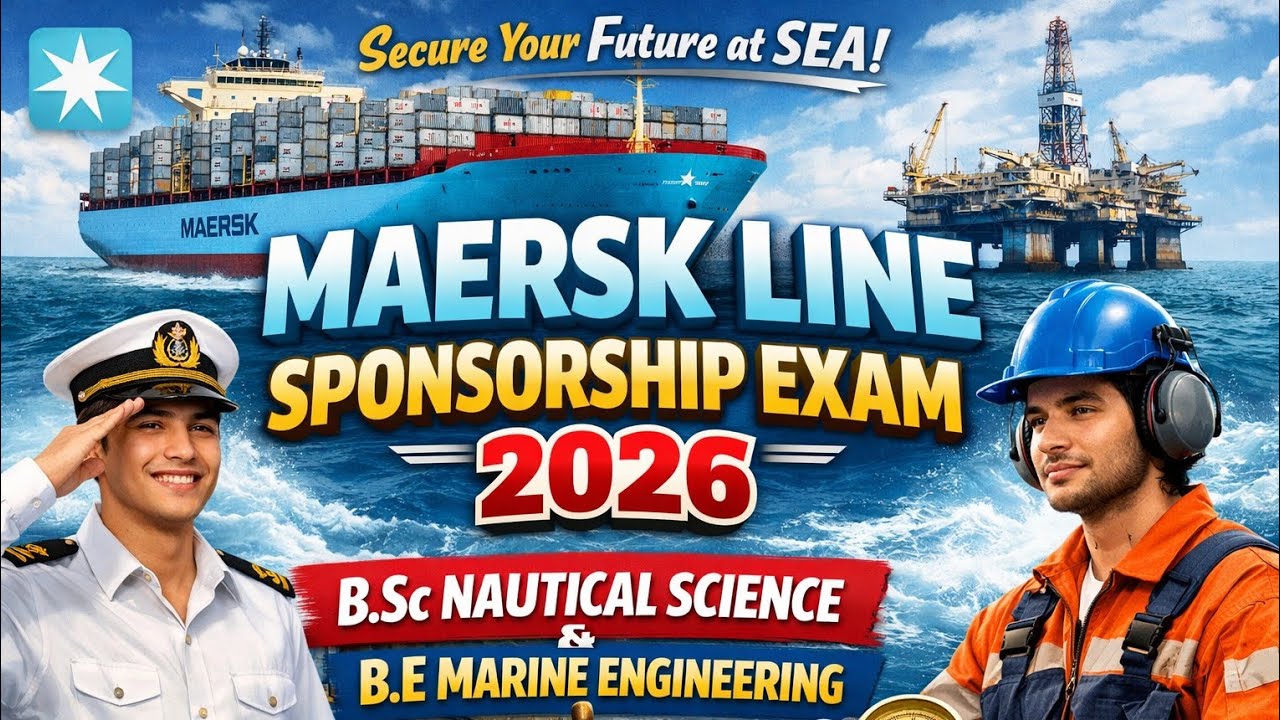 Экзамен на получение спонсорской поддержки в Maersk Line в 2026 году - степень бакалавра в област...