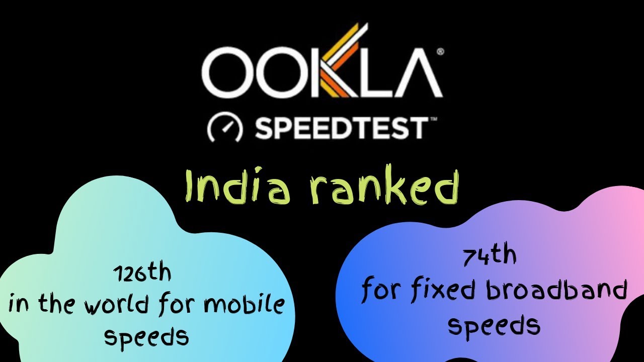 India's Mobile and Broadband Internet Speeds According to Ookla- Quickweb