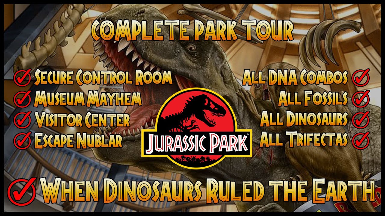 Stern Pinball's Jurassic Park Complete Park Tour v1.11
