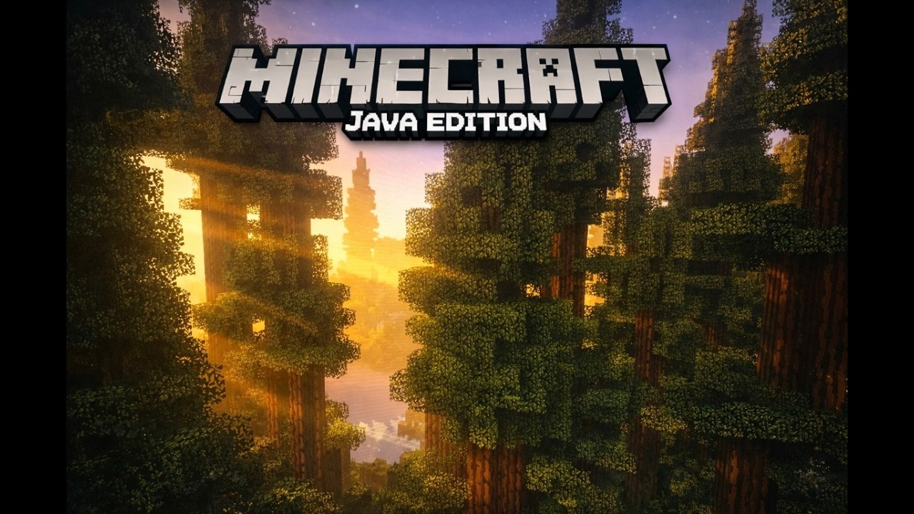Peaceful Minecraft Forest Ambience 🌿 Relaxing Sounds for Sleep & Study