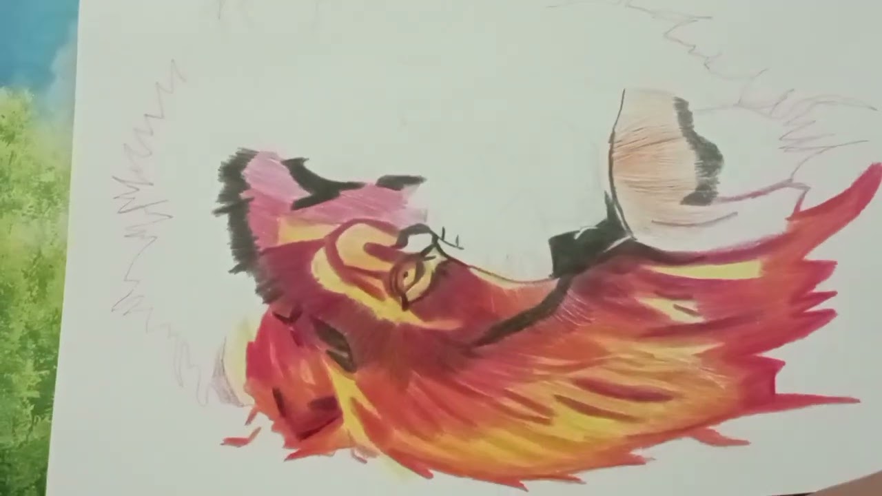 Рисунок льва 🦁🦁