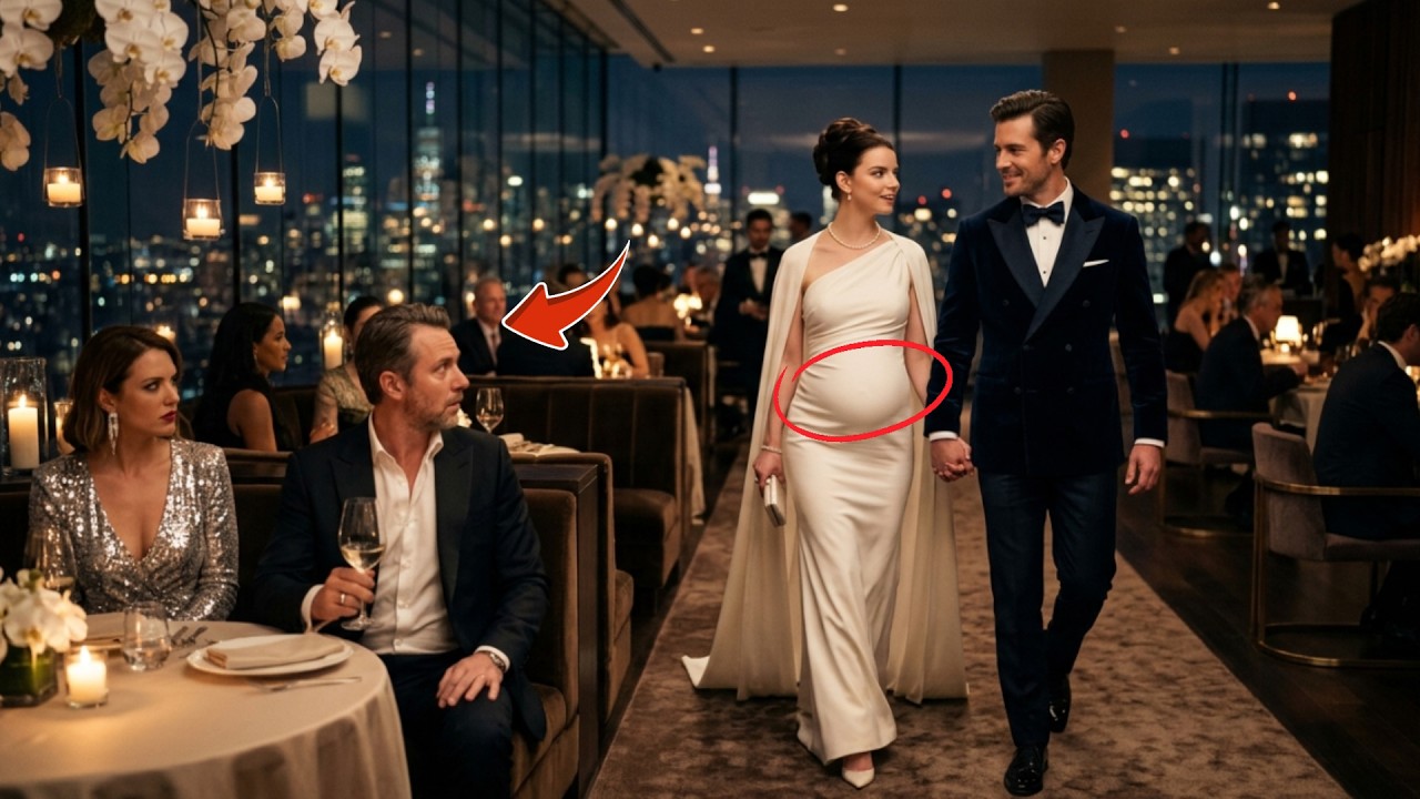 He Took His Mistress Out For Dinner - But Seeing His Pregnant Ex With A CEO Froze Him