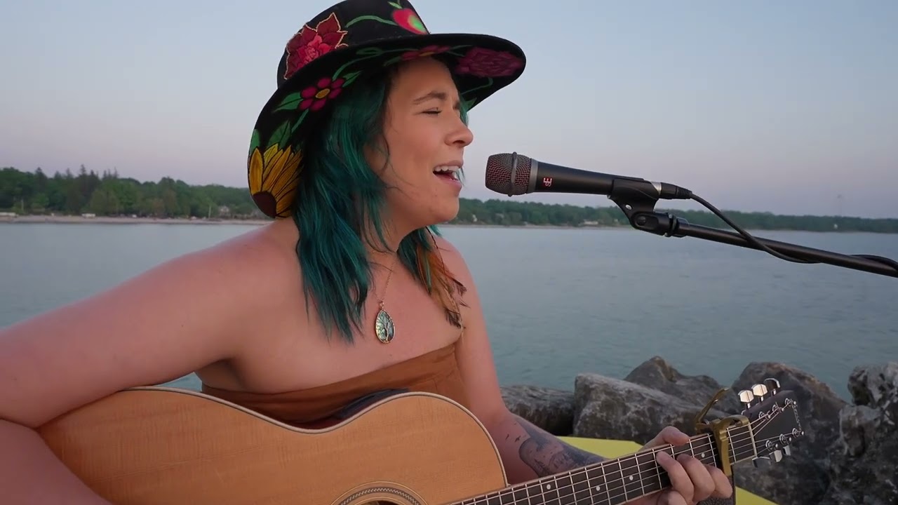Amber May at Port Elgin Beach with Beyond Reach Productions