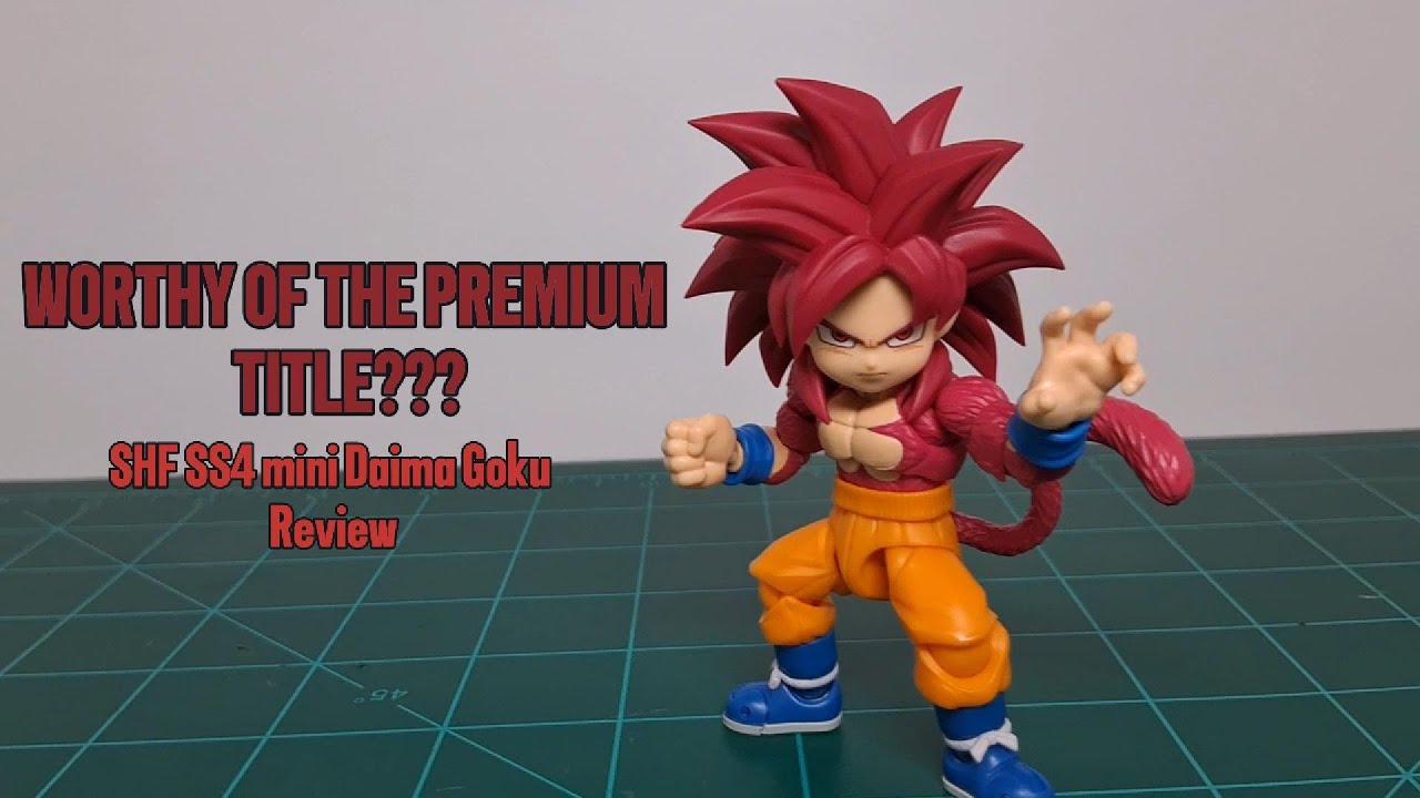 IS THIS OFFICIALLY PEAK??(kind of)-SH Figuarts Mini SS4 Goku Review