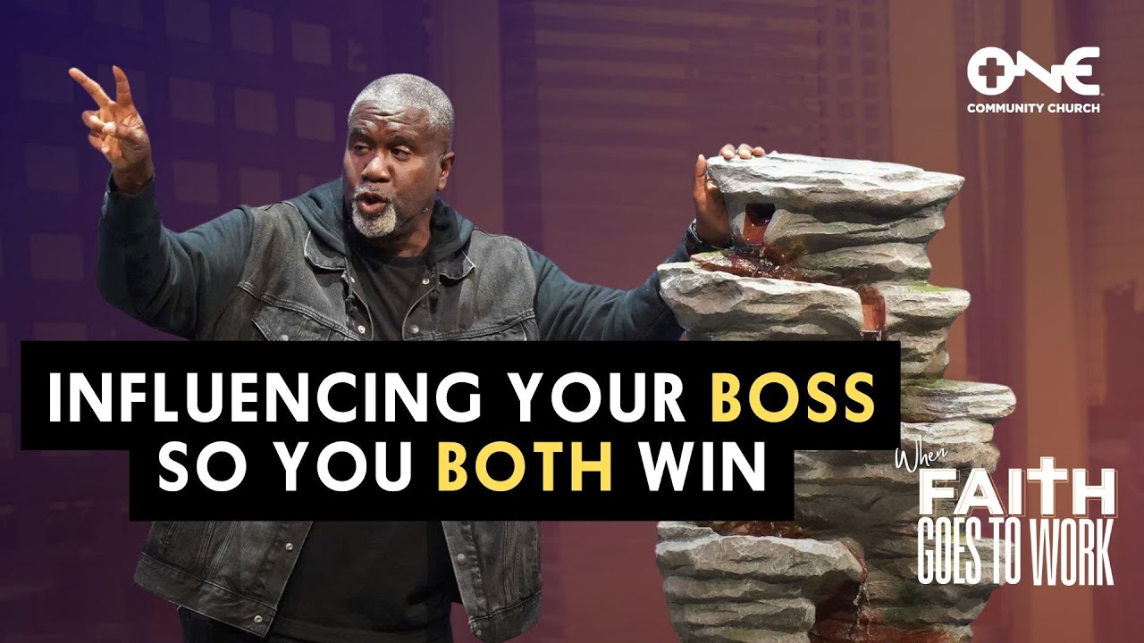 Influencing Your Boss So You Both Win | A Message from Dr. Conway Edwards