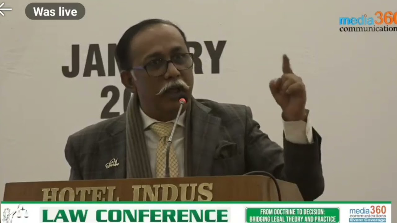 Separation of Powers / Pakistan Young Lawyers / Law Conference, 2025 / Hyderabad / GN Qureshi - 06