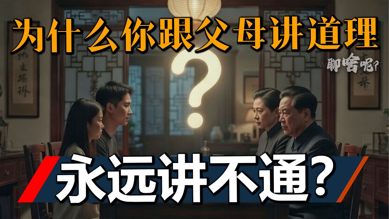 「不是代沟」&mdash; 东亚家庭沟通困难的真正原因
