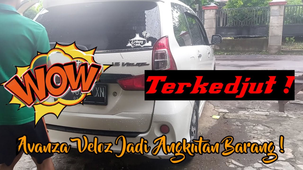 Avansa Veloz Jadi Angkutan Barang🔸Antar Mesincuci Lintas Provinsi