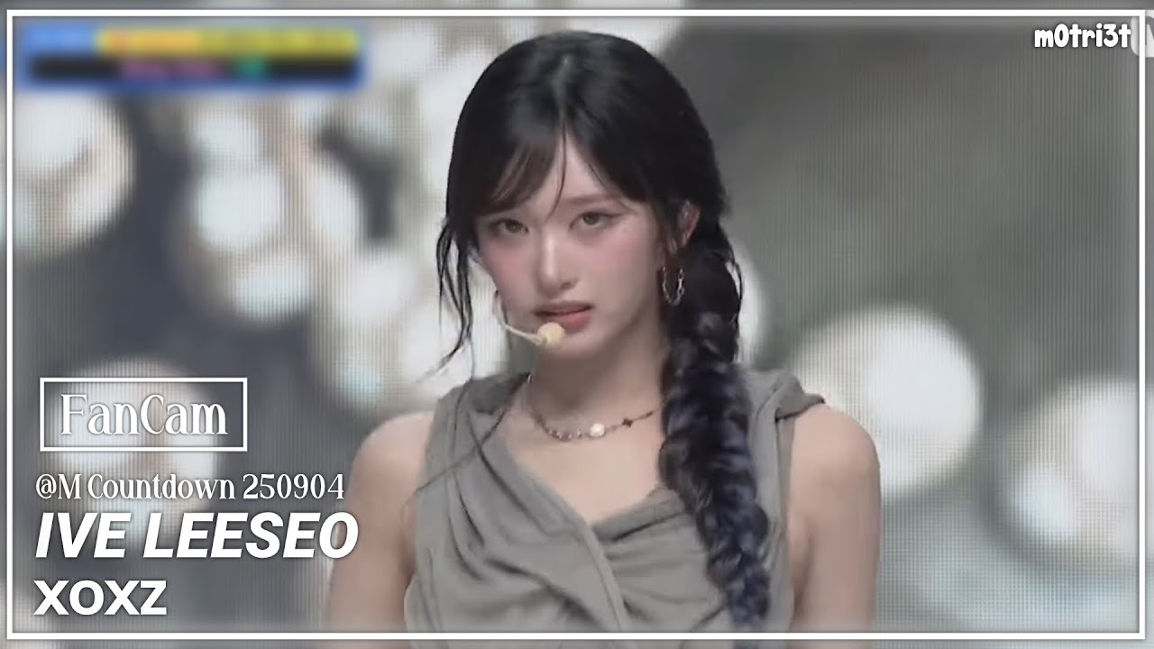 [직캠4K] 아이브 이서 'XOXZ' (IVE LEESEO FanCam) @M Countdown 250904