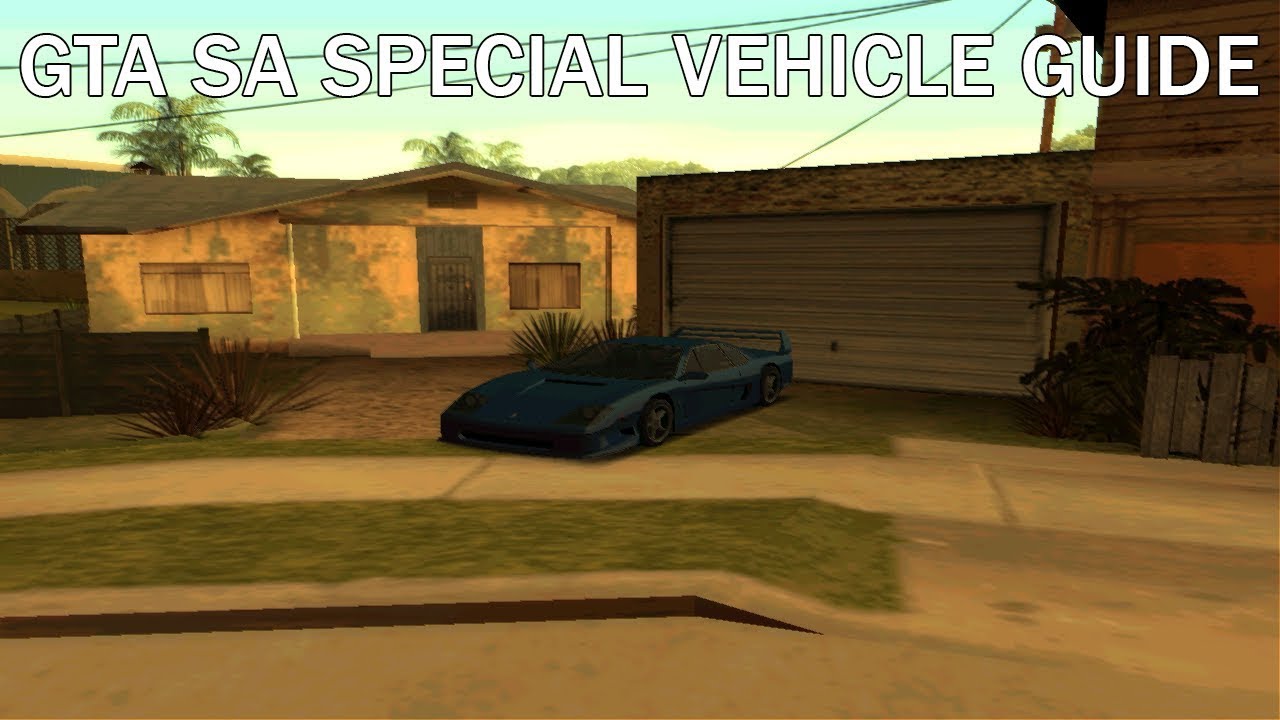 GTA San Andreas - Converting Vehicles into AP (1 of 7)