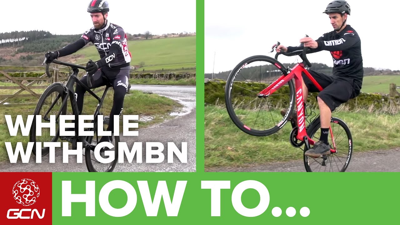 How To Wheelie A Road Bike – Can GMBN Wheelie On A Road Bike?!