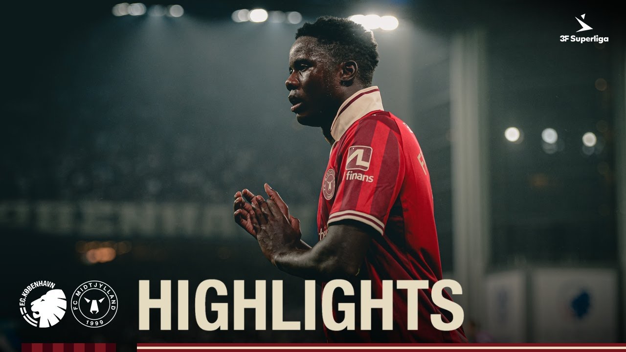 Lige topbrag | FCK 1-1 FCM | Highlights 25/26
