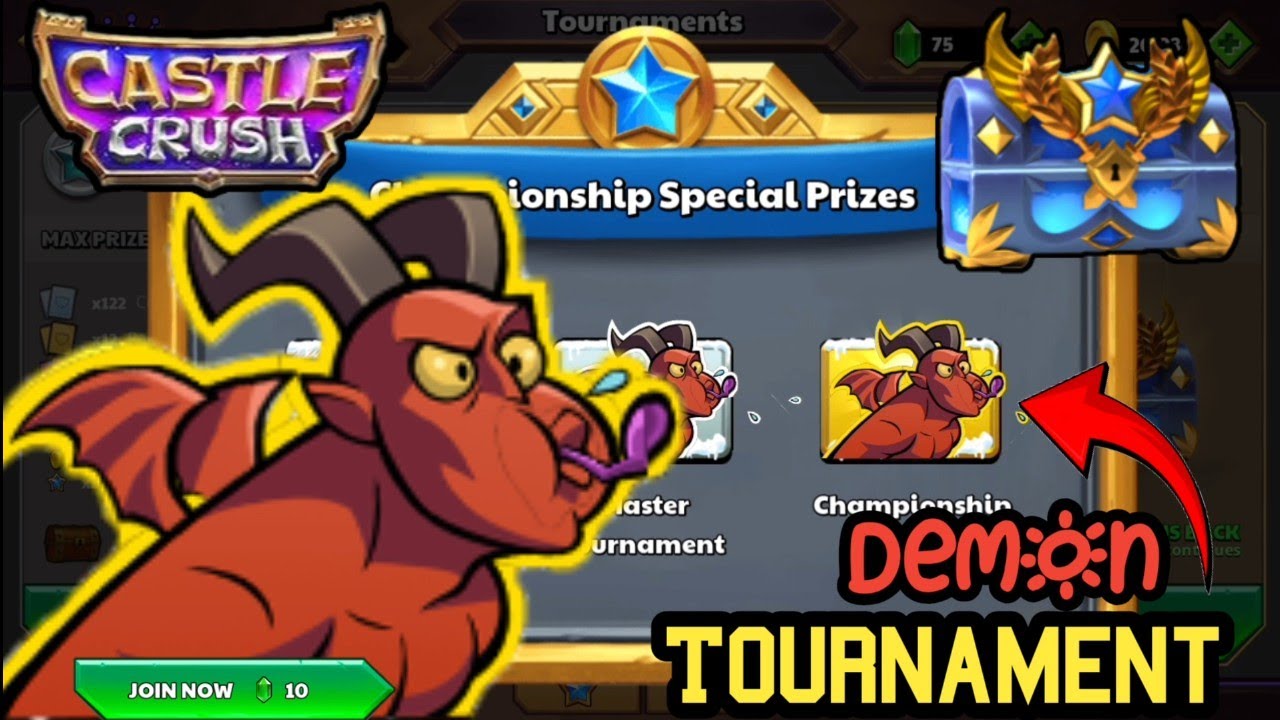 DEMON Grand Tournament Gameplay! Castle Crush 