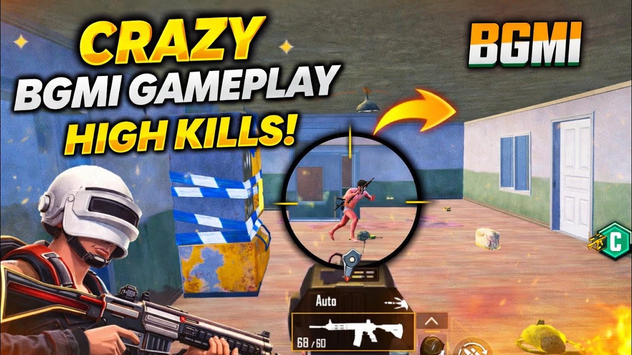 BGMI Crazy Gameplay 🔥 | High Kill Match 😱 | Intense Fight in Erangel