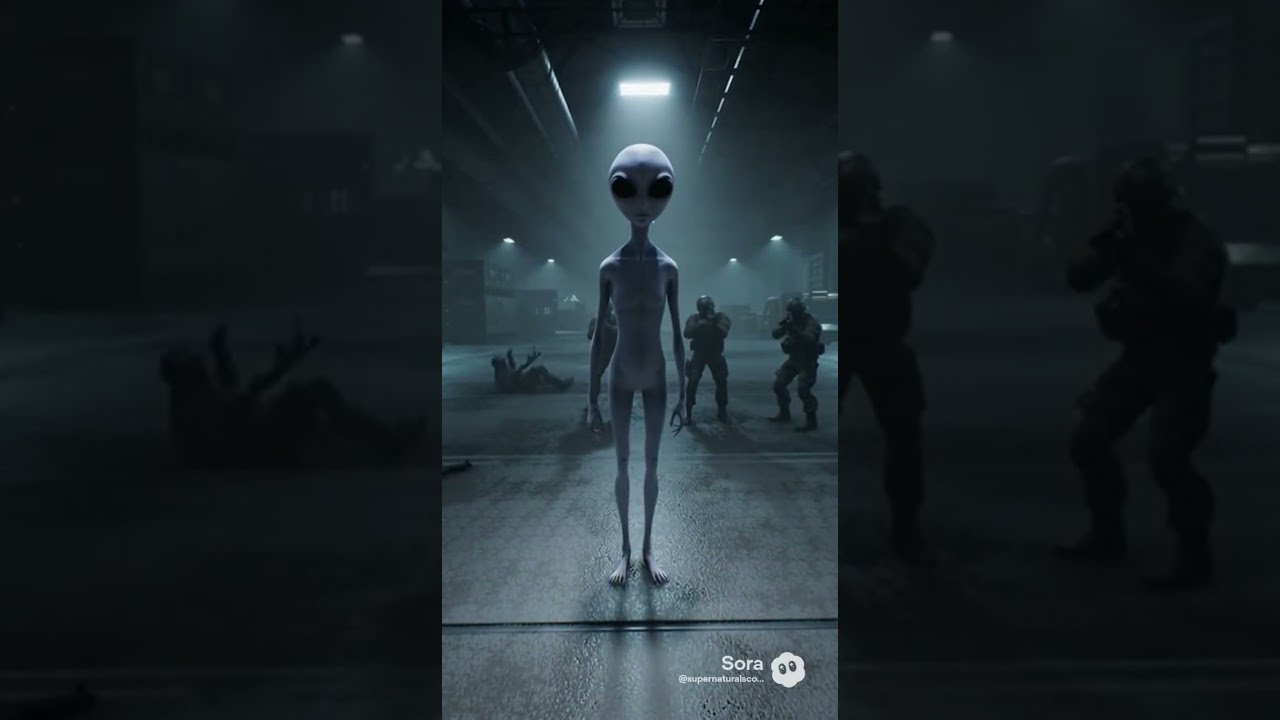 Aliens use telekinesis to attack the military 