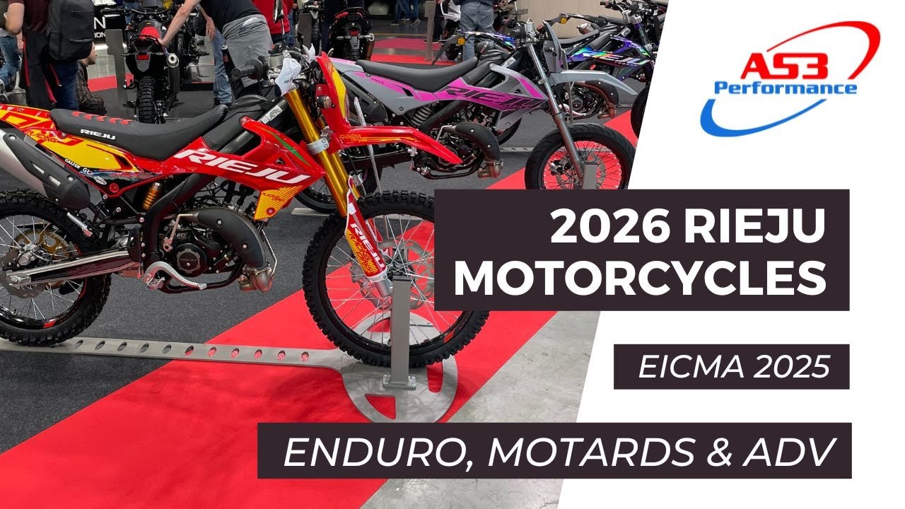 2026 Rieju enduro, motards and ADV motorcycles at EICMA 2025