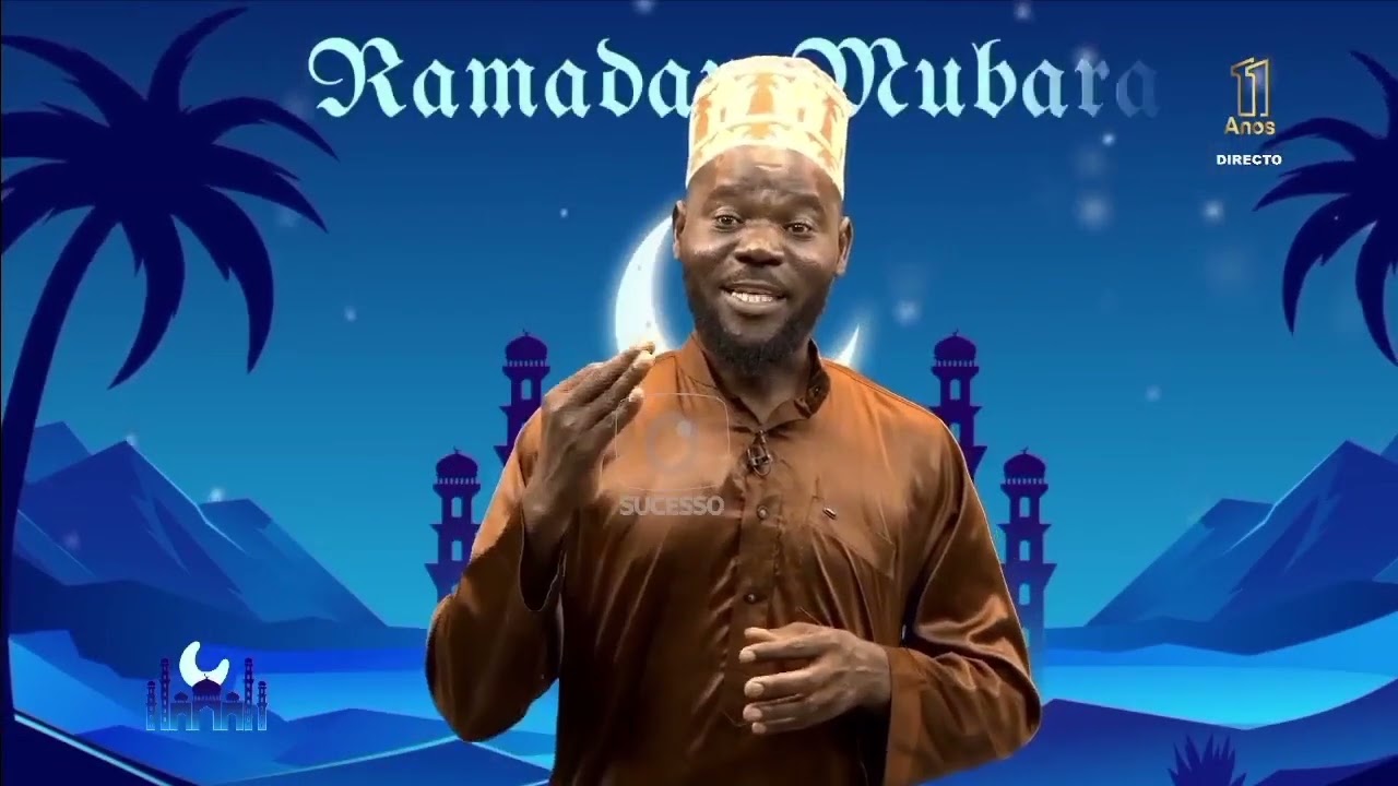 Sheikh Abdul Rahman ibn Saide na TV SUCESSO. 