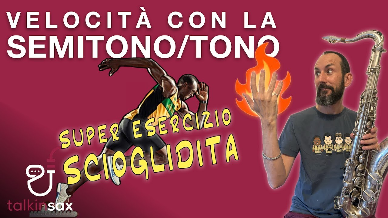 SAX Velocità con la Semitono/Tono PDF esercizio scioglidita